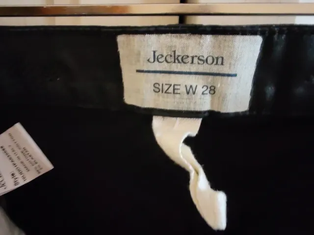 Pantaloni donna Jeckerson similpelle neri tag 42