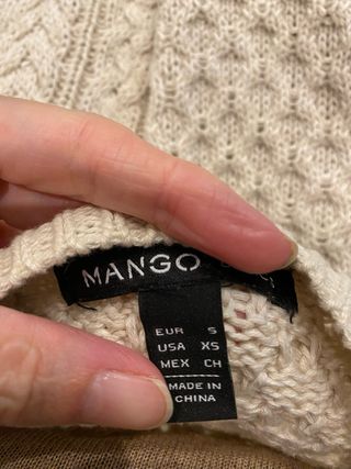 Conjunto Mango: Chaqueta punto y jersey S