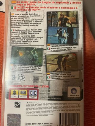 Splinter Cell Essentials per PSP di Ubisoft