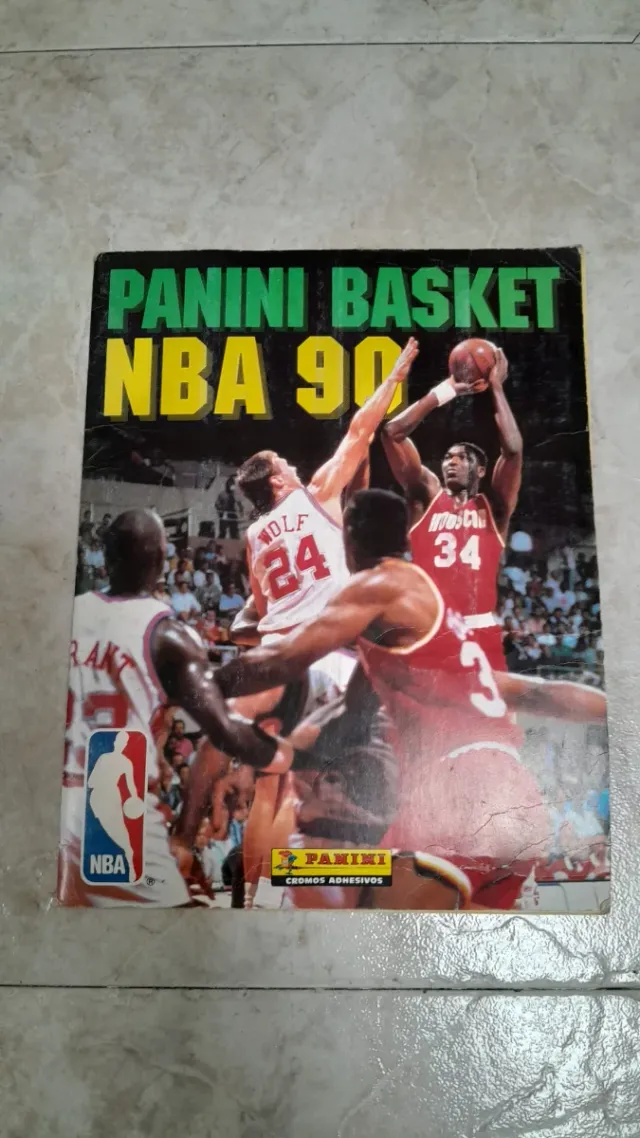 Álbum Original Panini NBA 90 Completo