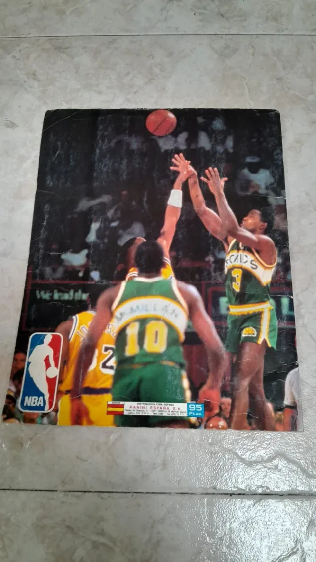 Álbum Original Panini NBA 90 Completo