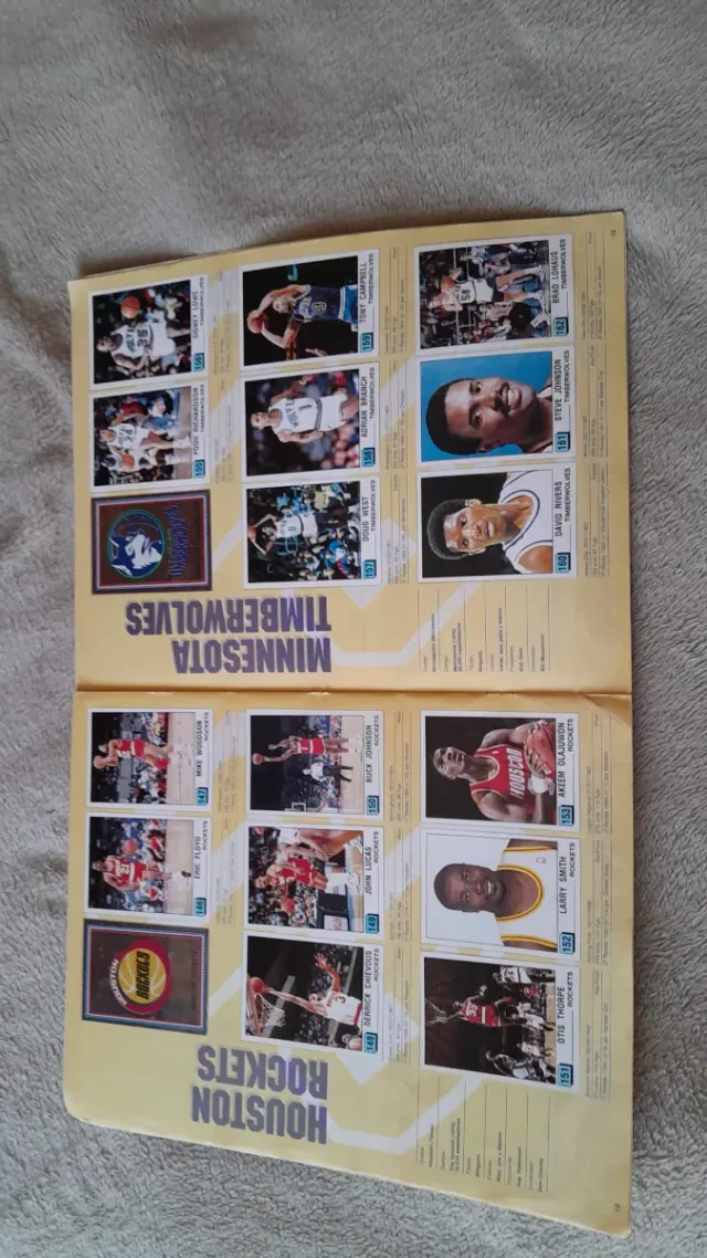 Álbum Original Panini NBA 90 Completo