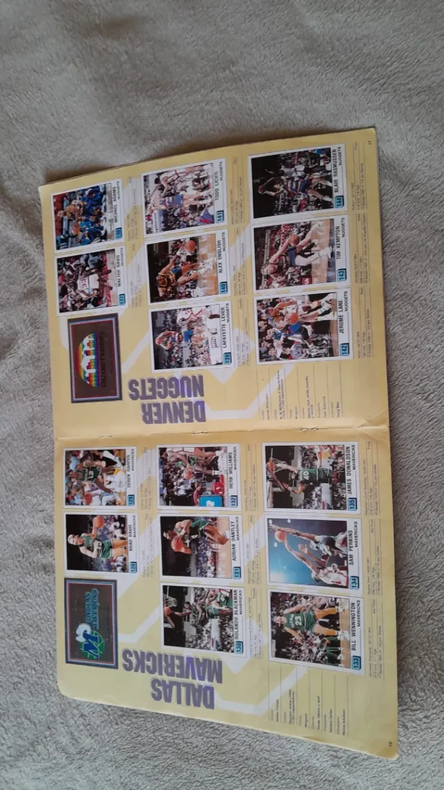 Álbum Original Panini NBA 90 Completo