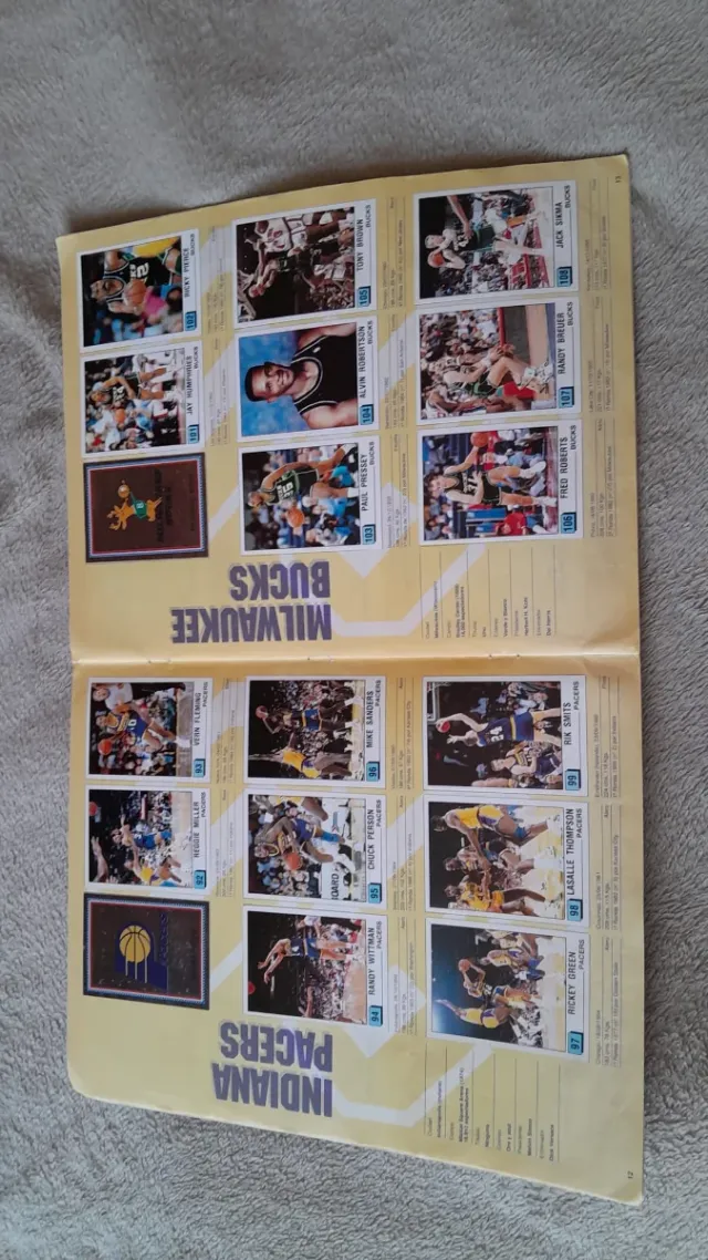 Álbum Original Panini NBA 90 Completo