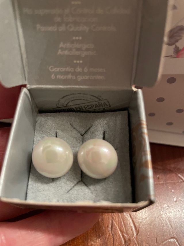 Pendientes de perla