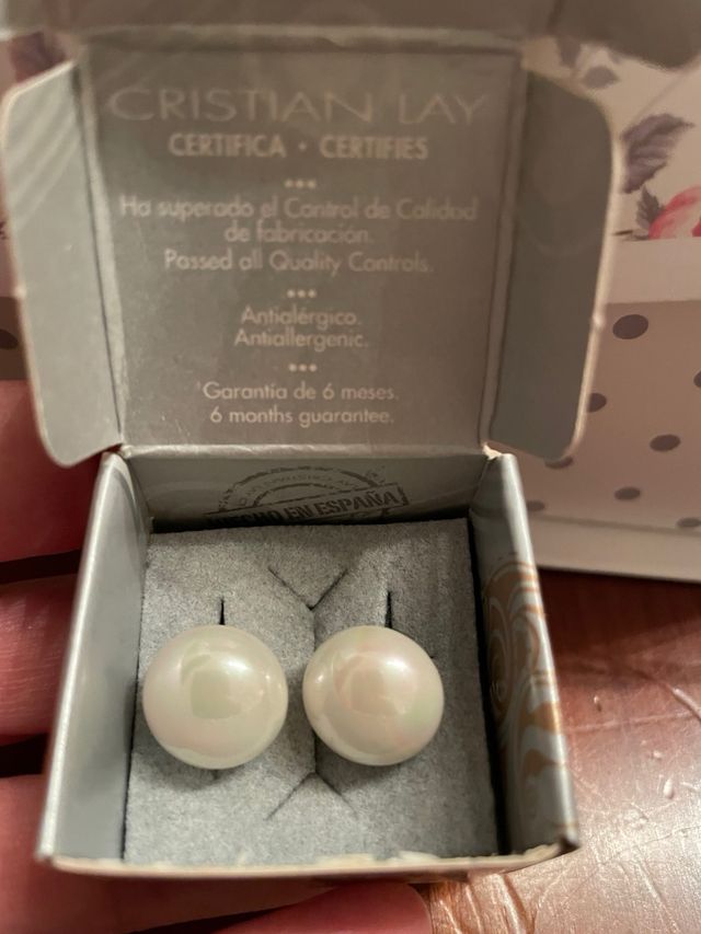 Pendientes de perla