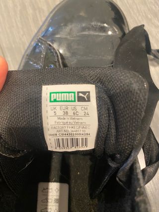 Zapatillas Puma Basket Classic Charol Negras