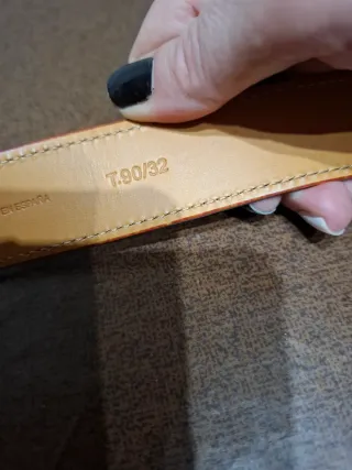 Cinturón de piel El Caballo