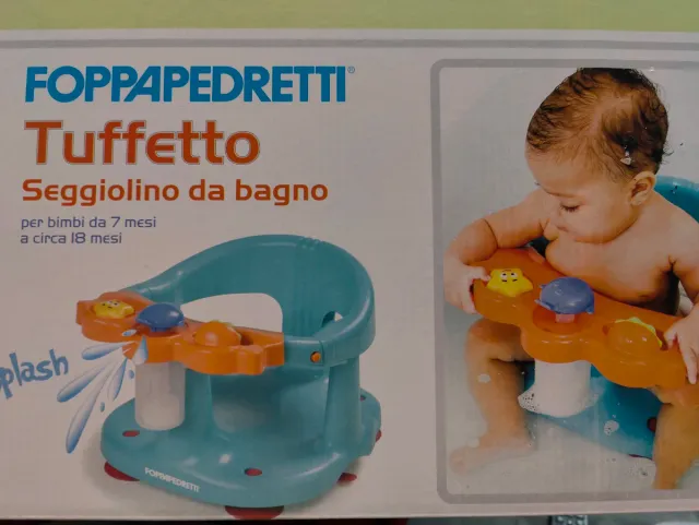 Asiento de baño para bebés