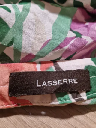 Blusa Lasserre con transparencias