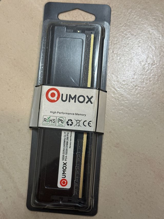 QUMOX 16GB DDR4 2400MHz CL17 RAM