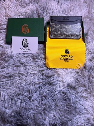 Portacarte Goyard Nero