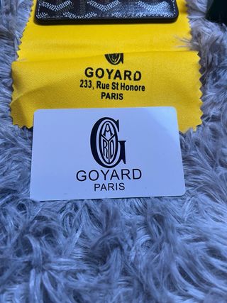 Portacarte Goyard Nero