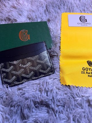 Portacarte Goyard Nero