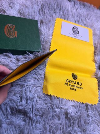 Portacarte Goyard Nero