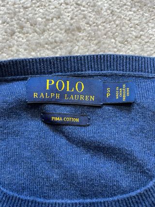Jersey Polo Ralph Lauren Azul