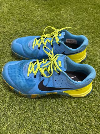 Zapatillas Nike Crossfit Azul y Amarillo