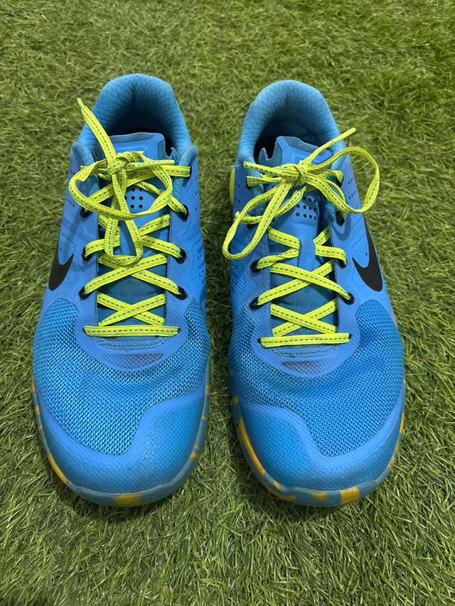 Zapatillas Nike Crossfit Azul y Amarillo