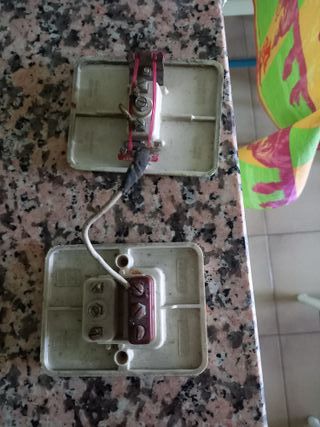 2 Interruttori Luce Ticino Vintage