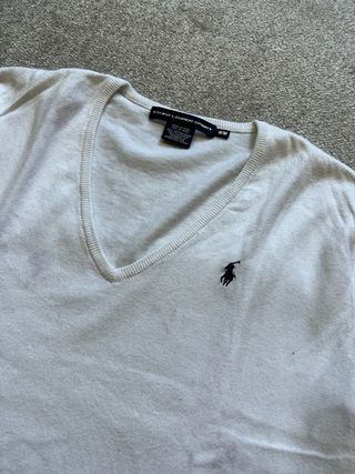 Jersey Polo Ralph Lauren Blanco