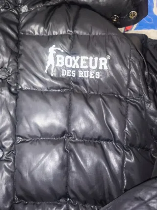 Abrigo Boxeur Des Rues Negro