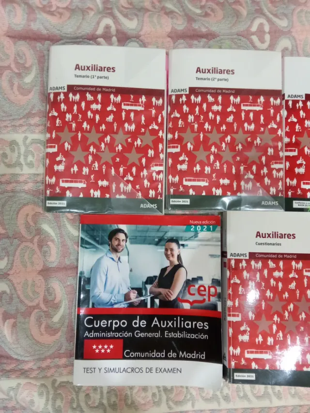 Auxiliar administrativo comunidad Madrid