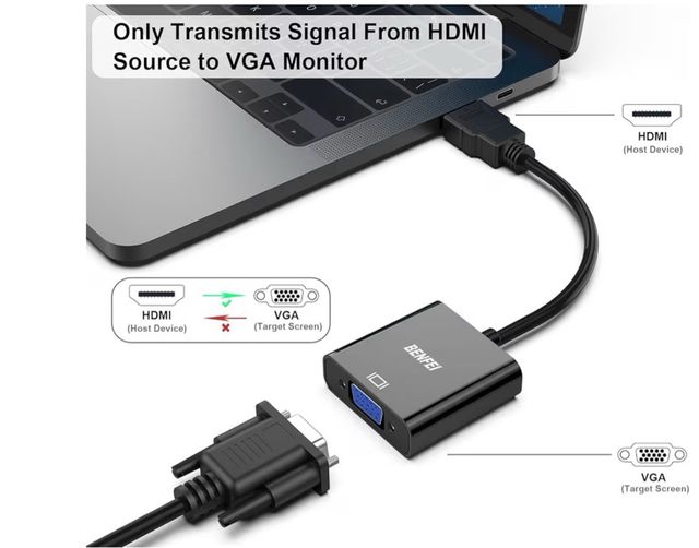 Adaptador HDMI a VGA BENFEI