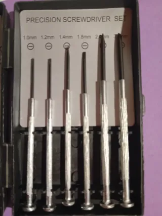 Juego de destornilladores de precisión