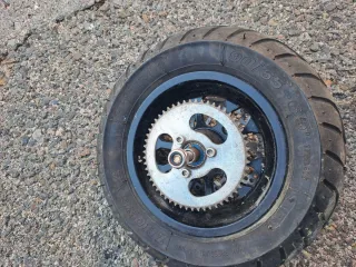 Dos Rueda patinete con piñón