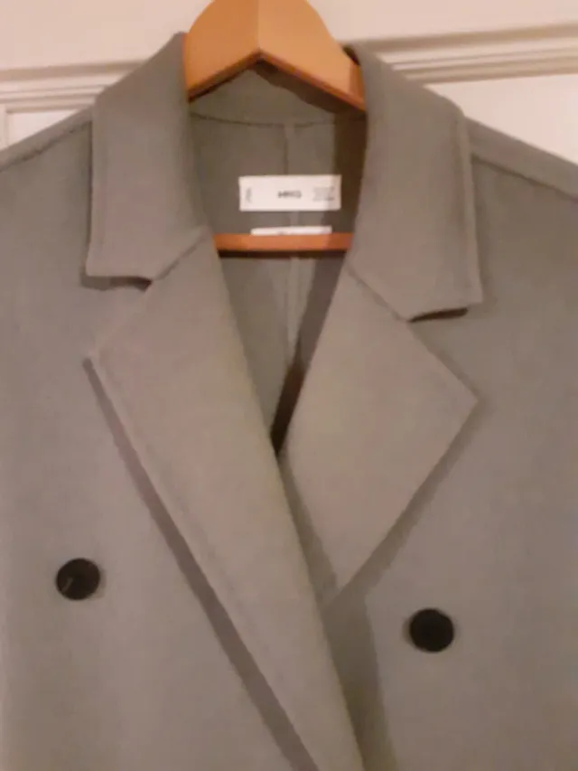 Chaleco Mango Verde Oliva