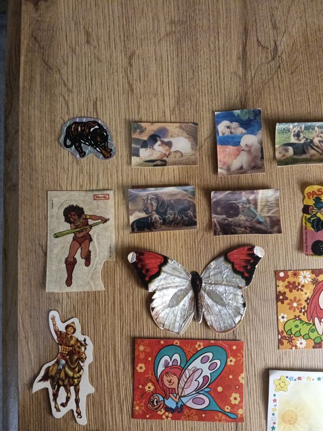 Lote Cromos Panrico Antiguos