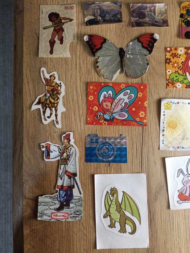 Lote Cromos Panrico Antiguos