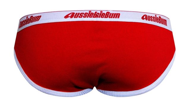 Calzoncillos AussieBum Rojos y Blancos