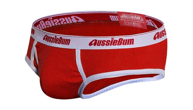 Calzoncillos AussieBum Rojos y Blancos