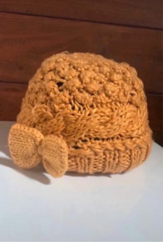 Cappello lana bimba 5-8 anni