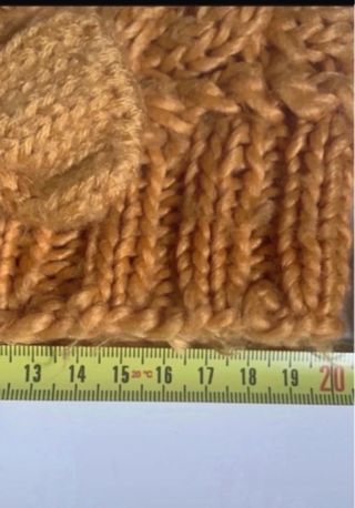 Cappello lana bimba 5-8 anni