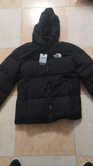 Chaqueta The North Face Negra Plumas