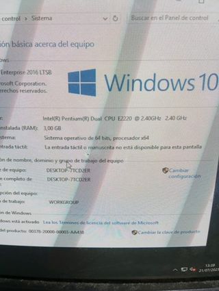 Ordenador sobremesa (T183)