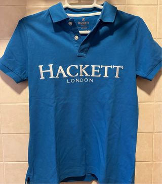 Polo Hackett niño 9/10 años azul