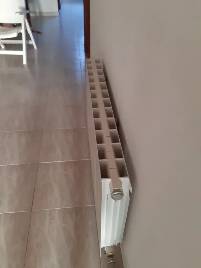 Radiadores de calefacción blancos de aluminio