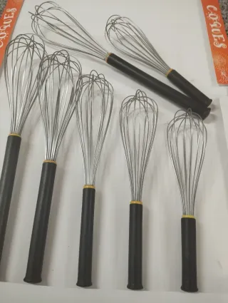 Batidores de cocina varios tamaños