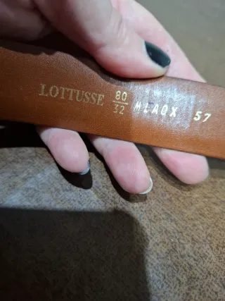 Cinturón Lottusse Piel