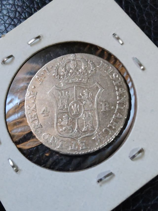 4 Reales José Napoleón Madrid 1811 Plata