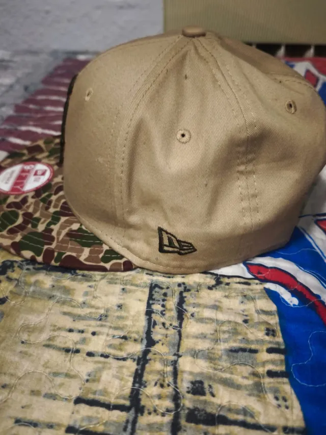 Gorra New Era Beige USA
