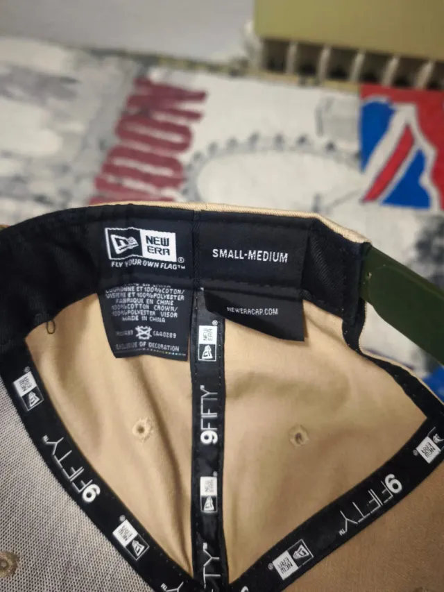 Gorra New Era Beige USA