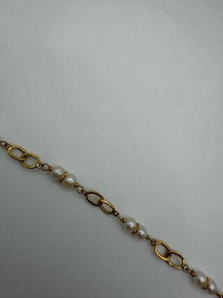 Pulsera Oro 18k y Perlas