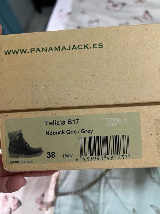 Botas Panama Jack Marrones Talla 38