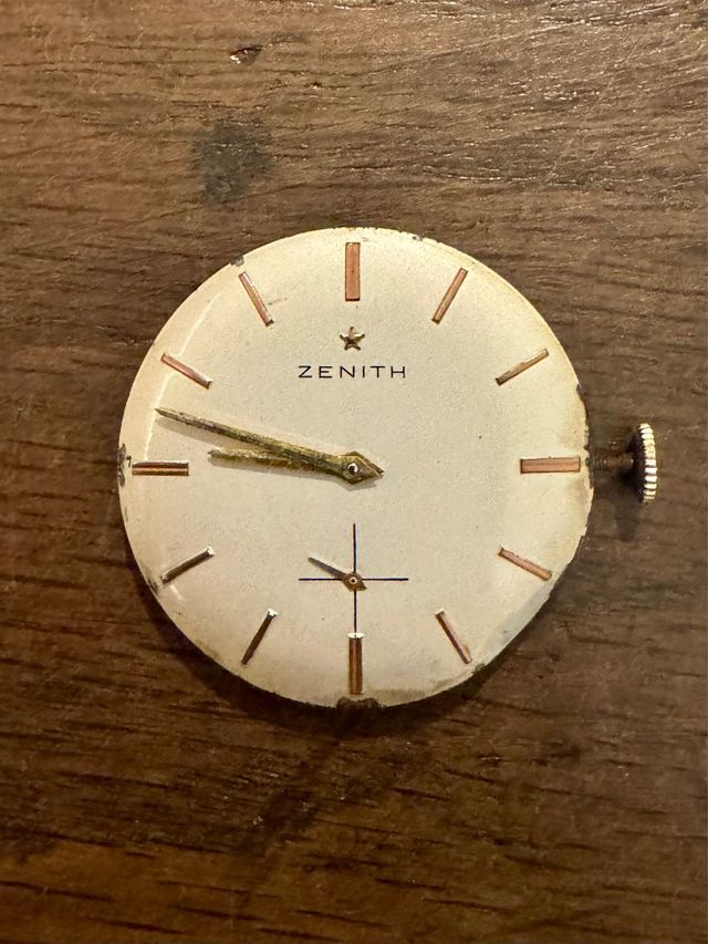Movimento Zenith 17 Jewels con quadrante – Swiss vintage