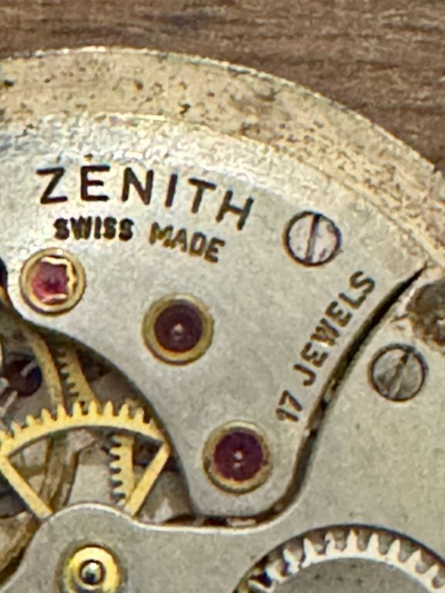 Movimento Zenith 17 Jewels con quadrante – Swiss vintage