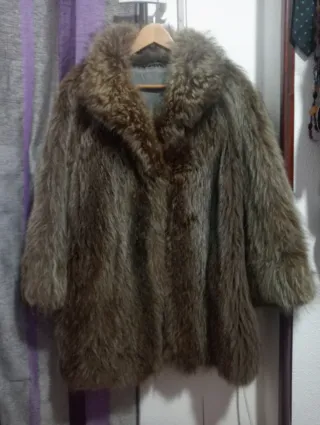 Abrigo de pelo  zorro Corte Inglés Ivonne